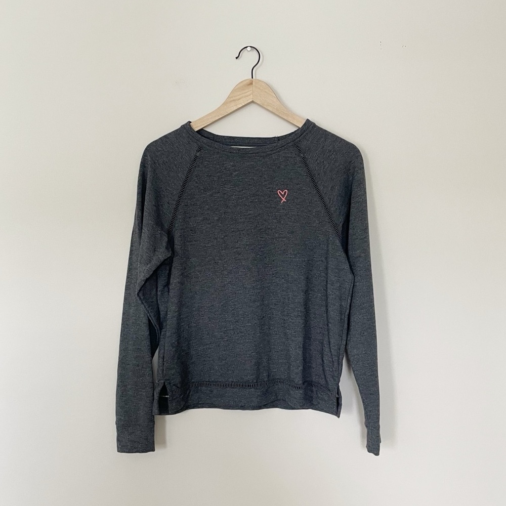 Victoria’s Secret Gray Open Back Sweatshirt